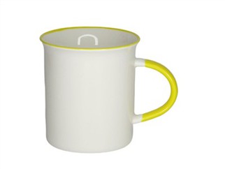 Mug Tall taċ-ċeramika tal-enamel