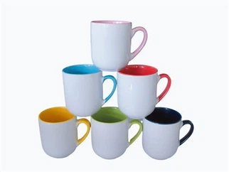 Mug tal-kafè tal-ġebel ikkulurit